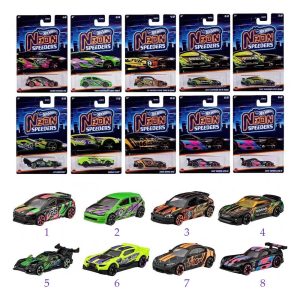Hot Wheels Mattel Neon Speeders car in assort