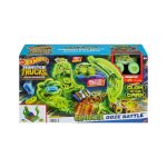 Hot Wheels Monster Trucks Arena Gunkster Ooze Battle Playset