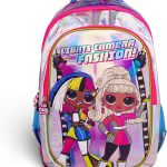 LOL 18 Inch Kids School Bag - Ergonomic Backpack Lightweight, Durable, Students 6+ - Perfect for Travel & School,For Girls