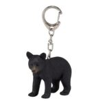 Mojo Black Bear Cub Keychain