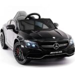 Mercedes C63 AMG Lisenced 12v Ride on Kids Electric Car Black