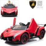 Lamborghini Veneno Ride-On Car with Remote Control For Kids