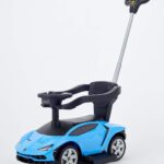 3 In 1 Kids Ride On Car Push & Pull Licensed Lamborghini Centenario With Multifunctional Parental Handle Bar