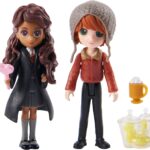 Wizarding World Harry Potter, Magical Minis Ron Weasley and Parvati Patil Figure Set with 2 Doll Accessories
