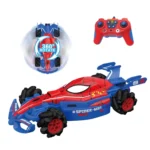 Spiderman Remote Control Stunt Formula Drift Car
