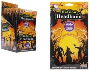 Halloween Hi-Glow Bat Headband