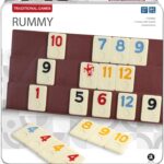 Classic Rummy Game for Adults & Kids - Brown