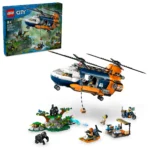 LEGO City Jungle Explorer Helicopter at Base Camp