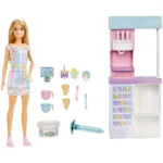 Barbie Ice Cream Shopkeeper Playset