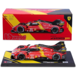 Bburago 1:18 Ferrari Deluxe - 499P LMH Red Metallic replica 2024