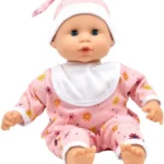 DOLLSWORLD Baby Joy 38Cm (15IN) Baby Doll W Sleeping Eyes Bottle & Dummy