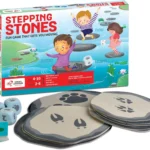 Chalk and Chuckles, Stepping Stones Game for Kids