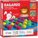 Chalk and Chuckles Chalk & Chuckles Ballaroo 3-In-1 Brain Games For Kids