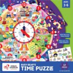 Chalk and Chuckles Busy Bear's Day Tell The Time Puzzle