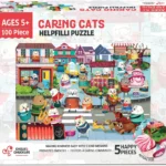 Chalk and Chuckles Helpfilli Cat 100 Piece Jigsaw Puzzle