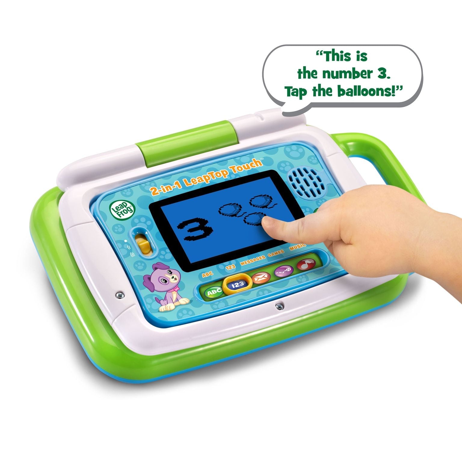 LEAPFROG IN LEAPTOP TOUCH GREEN HL | Play and Dream Toys UAE
