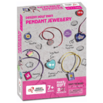 Chalk and Chuckles Art and Craft Pendant Jewellery Making Kit for Kids