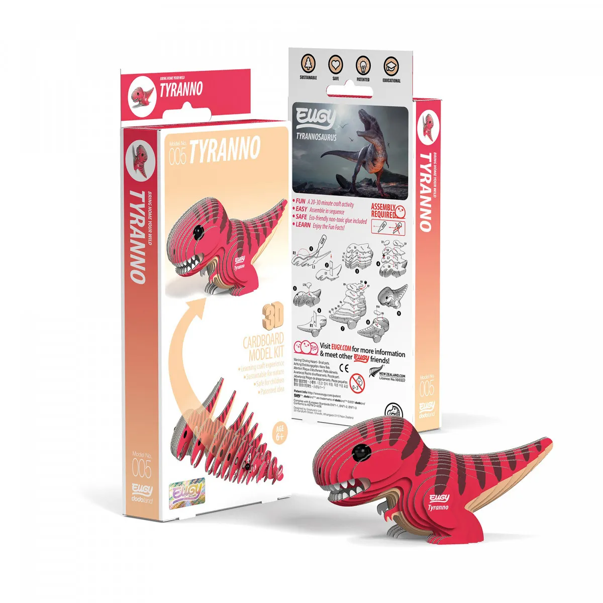 D Bastelset Tyrannosaurus Mq | Play and Dream Toys UAE