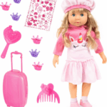 Bayer Charlene Doll Unicrn w/laugh & Kiss Sounds