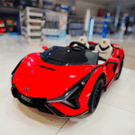 Lamborghini Sian Two-Seater Kids Ride On Car with Remote 12V