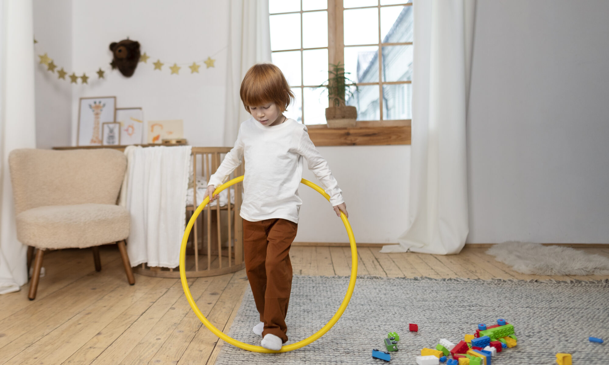 Close Up Kid Their Room Having Fun | Play and Dream Toys UAE