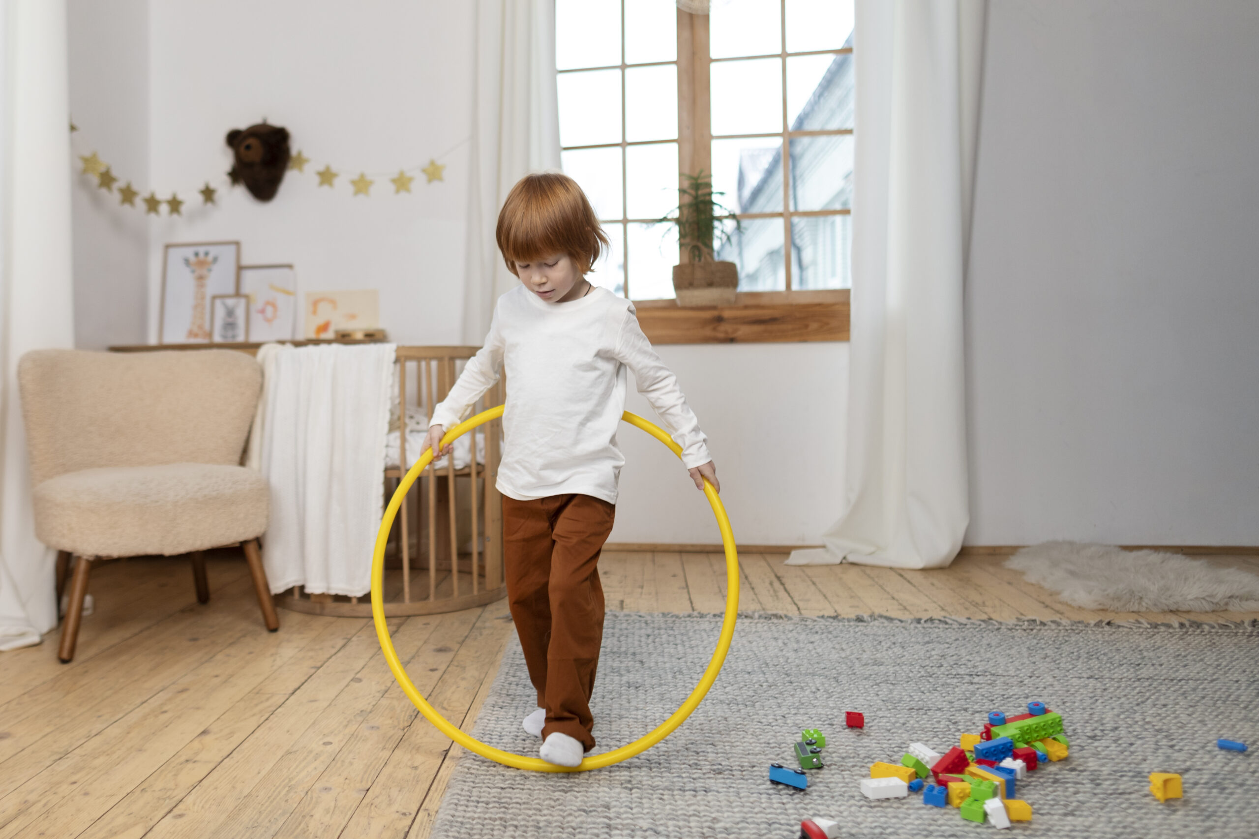 Close Up Kid Their Room Having Fun | Play and Dream Toys UAE