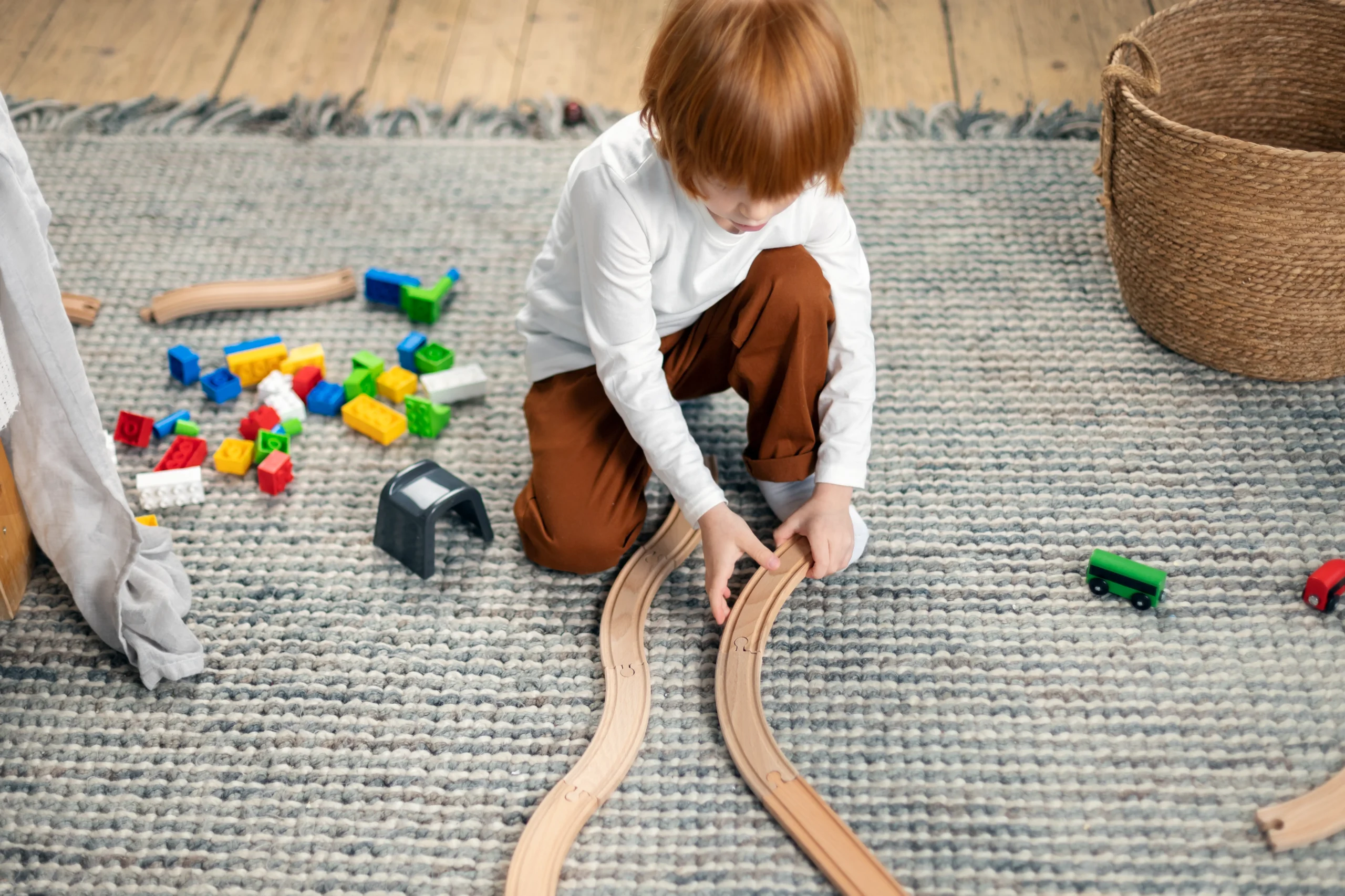 Close Up Kid Their Room Having Fun | Play and Dream Toys UAE