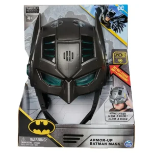 DC Armor-Up Batman Mask with Visor, Sounds & Light Effects