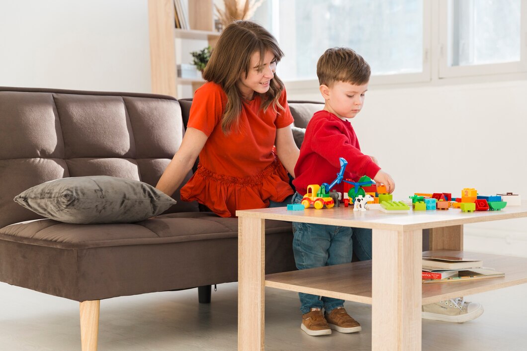 Mom With Son Home Playing | Play and Dream Toys UAE