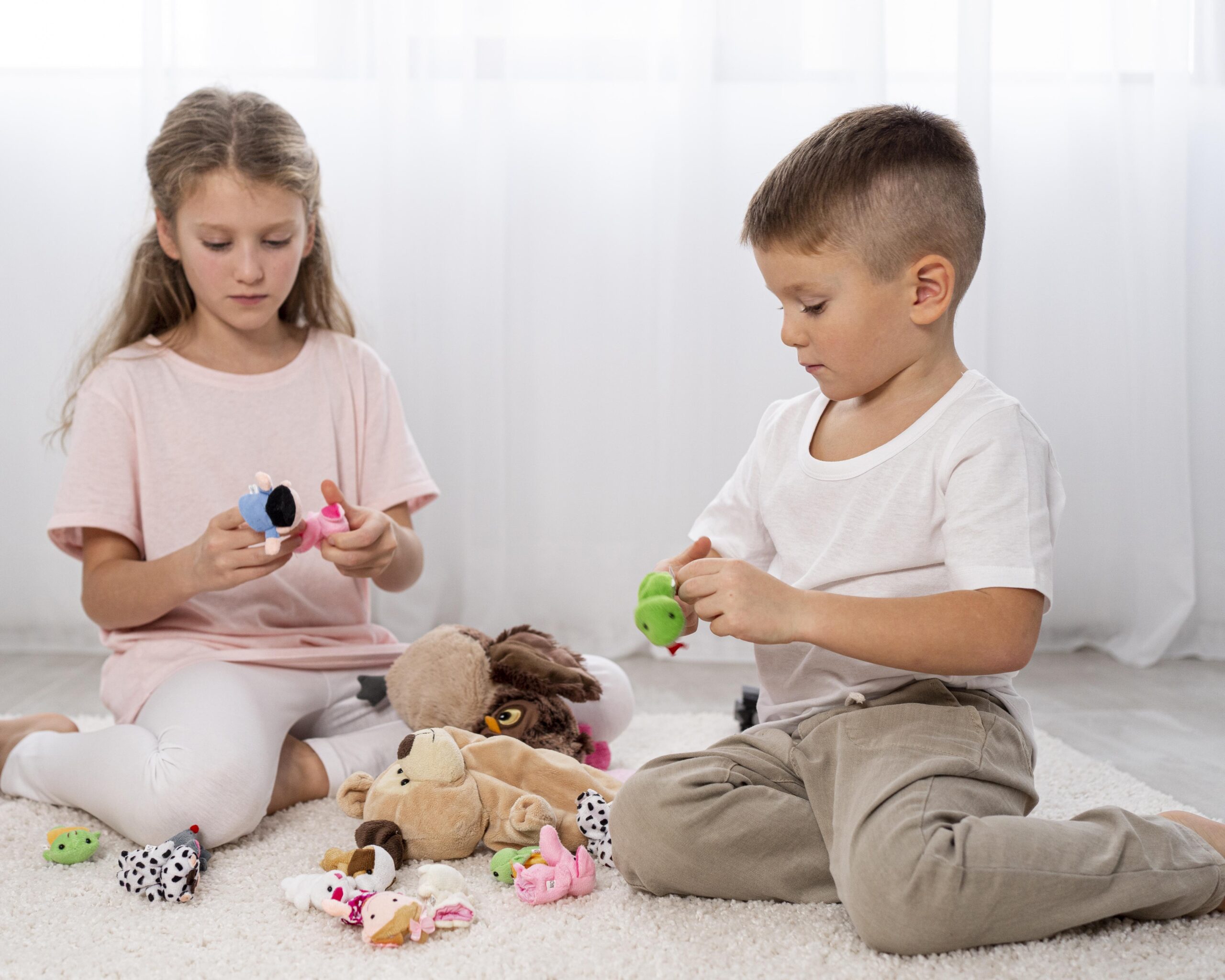 Non Binary Kids Playing Together Indoors | Play and Dream Toys UAE