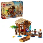 LEGO ONE PIECE Windmill Village Hut Toy with a Boat