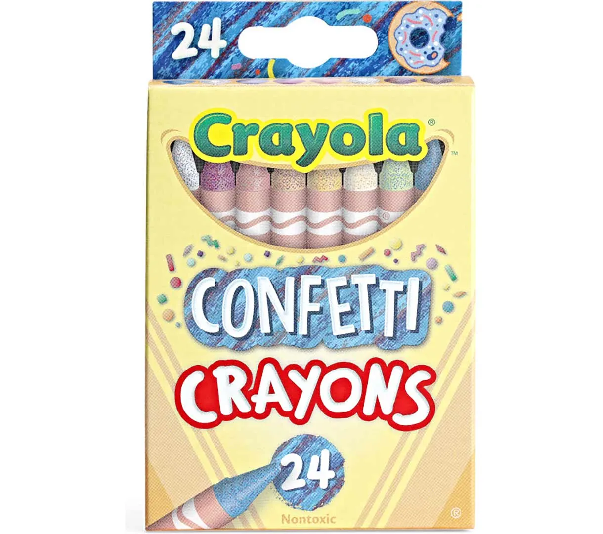 Imgi Confetti Crayons Ct | Play and Dream Toys UAE