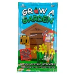 Grow A Garden Collectible Sticker Card 3 Pack Blister