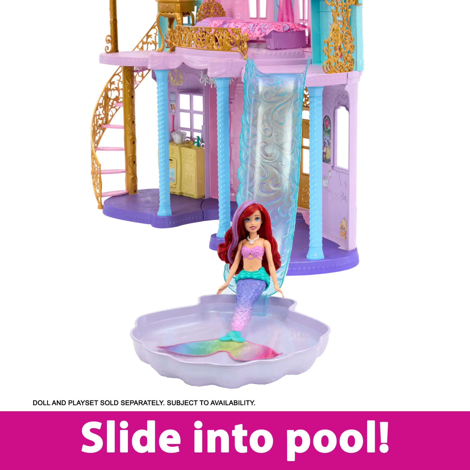 Imgi Disney Princess Magical Adventures Castle Hlw | Play and Dream Toys UAE