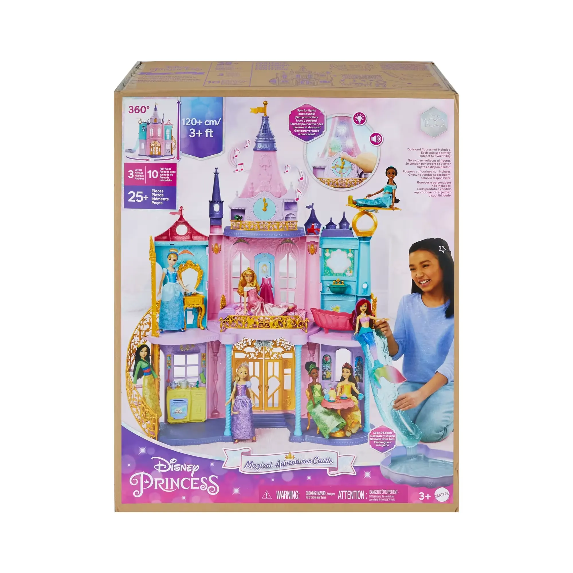 Imgi Disney Princess Magical Adventures Castle Hlw | Play and Dream Toys UAE