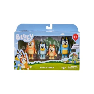 Imgi Bluey Pack Figures Bluey Family | Play and Dream Toys UAE