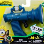 Illumination Minions & Monsters Mini Fart Blaster – Pocket-Sized Prank Toy with 8 Funny Fart Sounds