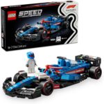LEGO Speed Champions Visa Cash App RB VCARB 01 F1 Race Car 77246 – Formula 1 Building Set with Driver Minifigure (248 Pieces)