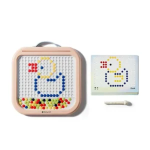 Pink Magnetic Drawing Board Toy Set