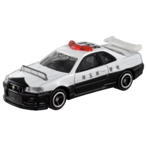 Tomica No. 1 Nissan Skyline GT-R (BNR34) Patrol Car (Scale 1/62)