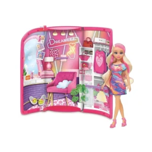 FunVille Dreameez Fashion Doll with Carry Case Set