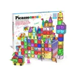 PicassoTiles 120-Piece Mini Diamond Series Magnetic Set
