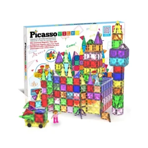 PicassoTiles 120-Piece Mini Diamond Series Magnetic Set